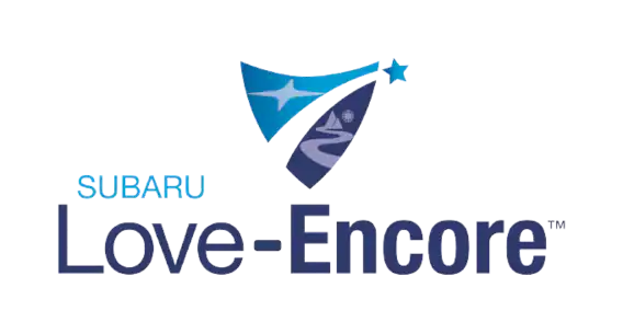 subaru love encore program logo