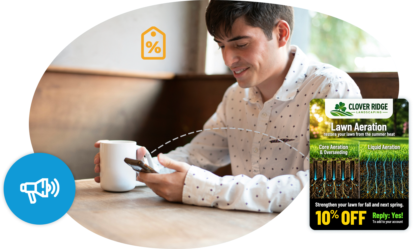 Send a BCC text to a tagged group in seconds, and let every reply come back as its own private conversation. Segment by what customers actually own, need, or asked for.