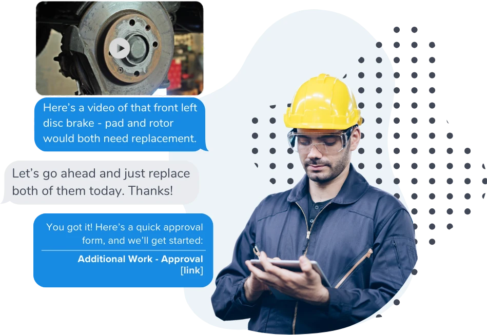 Text photos, get approvals, capture signatures, and collect payment from the driveway. Captivated helps field teams finish more jobs on the first visit.
