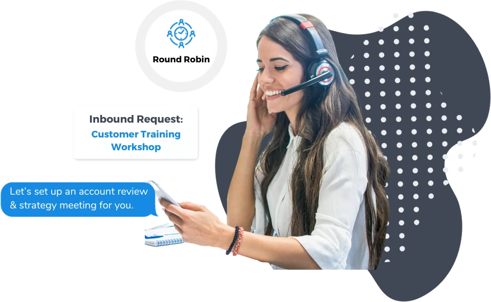 Bring text, website chat, Facebook, and your Google listing into one shared inbox with full history — so any teammate can pick up any conversation and finish it.